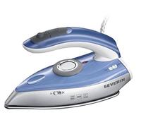 Severin BA 3234 Ferro da Stiro da Viaggio, 1000 W, Argento/Blu - NUOVO