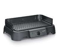 SEVERIN Barbecue da tavolo con piastra in alluminio PG 8595