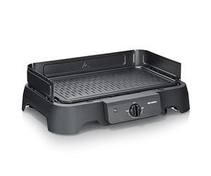 SEVERIN Barbecue da tavolo con piastra in alluminio PG 8595