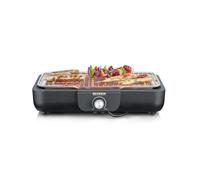 SEVERIN Barbecue Elettrico da Tavolo, 2300 W, Griglia in Acciaio Inox, Uso Inter