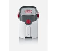 SEVERIN Batteria di ricambio per HV 7166 con tecnologia agli ioni di litio, potente e facile da usare, ricarica semplice, ad esempio 7226, bianco/antracite/rosso