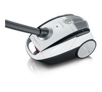 SEVERIN Aspirapolvere da pavimento modello con sacco »S' POWER® snowlight« BC 7035 bianco