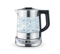 SEVERIN Bollitore per Acqua e tè, 5 Programmi di Infusione Preimpostati, Temperatura e Tempo Regolabili, Acciaio Inossidabile, 1,0 litri - 2200, WK 3473