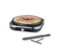 SEVERIN CM 2199 Crepiera elettrica XXL, Crepes maker con temperatura regolabile,