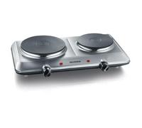 Severin DK 1014 Acciaio inossidabile Superficie piana Piastra sigillata 2 Fornello(i)