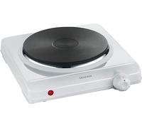 SEVERIN DK 1091 Fornello elettrico, Ø 18 cm x 1.500 W, Fondello in ghisa indeformabile, Controllo in continuo della temp. con termostato, Corpo smaltato