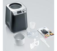 Severin EZ 7407 Gelatiera 2 in 1 capacità 1.2L Funzione Yogurt