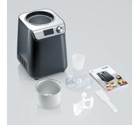 SEVERIN Gelatiera e yogurtiera compatta EZ 7407 nero