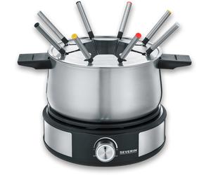 Severin fo 2471 fondue crêpes combi 1500 w nero