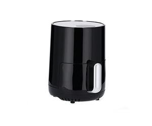 SEVERIN FR 2455 Friggitrice ad aria calda 1500W da 1,8 L, Friggitrice ad aria con timer e display touch a LED per regolare temperatura, Friggitrice ad aria elettrica, Nero/grigio