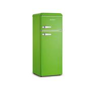 Frigorifero Doppia Porta Statico, 208 litri, Classe E, Verde