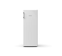 SEVERIN Frigorifero per bottiglie con porta in metallo, 225 l, funzionamento silenzioso, illuminazione a LED, fermata della porta, sostituibile, con termostato, 81 kWh, argento/bianco/acciaio