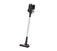 SEVERIN HV 7164 Aspirapolvere senza filo ciclonica 300W, motore digitale, Aspirapolvere con filtro HEPA, Animal Care, fino a 30 minuti di autonomia, Scopa senza fili con spazzola motorizzata, Grigio