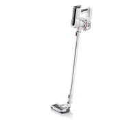 SEVERIN HV 7166 Aspirapolvere senza filo con aspirazione di 23.000 Pa, 3 livelli di potenza, Aspirapolvere con filtro HEPA e durata batteria da 60 min, Scopa senza fili, Bianco