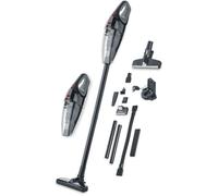 SEVERIN HV7147 - Aspirapolvere portatile e a bastone 2 in 1 - 5500 Pa - 50 min - 650 ml - Nero / Grigio / Rosso