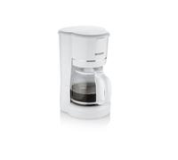 Severin KA 4323, Macchina per caffè americano usabile anche per preparare tisane e the, Filtro permanente lavabile, piastra riscaldante, Capacità 1,25 litri, Presa Schuko, 900 W