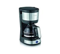 SEVERIN - KA 4808 Macchina per caff th e Tisane, Filtro Permanente e Lavabile, 750 W, Acciaio Inox, Nero