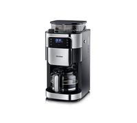 SEVERIN Macchina per caffè americano con meccanismo di macinazione in acciaio inox KA 4813 argento