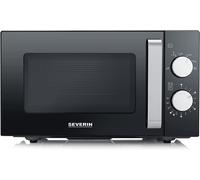 SEVERIN Microonde Solo con base in vetro MW 7761 argento