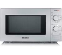 Severin mw 7900 fornetto a microonde con funzione grill 2 in 1 colore silver capacità 20 lt 9 livelli di potenza