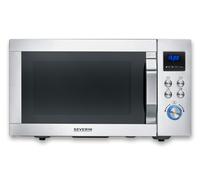 SEVERIN CrispyWave - Microonde con funzione grill e aria calda MW 7918 argento