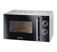 Severin MW7771 MW 7771 Forno a microonde Nero / Argento 700 W Funzione grill, F