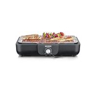 SEVERIN PG 8554 Barbecue da tavolo con griglia, Grill Elettrico 2.200w, con Rego