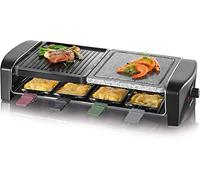 SEVERIN Grill raclette con pietra naturale e griglia RG 9645 nero