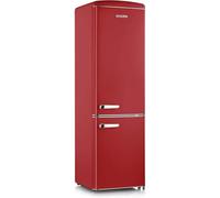 SEVERIN RKG 8917 FRIGORIFERO COMBINATO ANNI 50' 244 LT STATICO CLASSE D ROSSO [EEK: D (EX CLASSE A+++)]