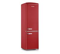 SEVERIN RKG 8917 FRIGORIFERO COMBINATO ANNI 50' 244 LT STATICO CLASSE D ROSSO [EEK: D (EX CLASSE A+++)]
