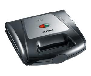 SEVERIN SA 2968 MULTI-SANDWICH-TOASTER WITH GRILL PLATES 1000 W black-chrome
