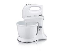 Severin Set miscelatore manuale con ciotola e potenza 300 W HM 3810, bianco-grigio