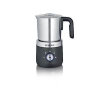 SEVERIN SM 3588 Montalatte da 500W per Montare a Freddo e a Caldo, Montalatte Elettrico in Acciaio Inossidabile, Montalatte Elettrico Cappuccino con Funzione Cioccolata Calda