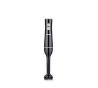 SEVERIN SM 3770 - Frullatore a immersione per purea e sminuzzamento, potente asta di miscelazione con turbo, frullatore ad immersione rimovibile e design ergonomico, 170 W, nero/grigio, SM 3770