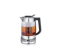 SEVERIN Bollitore in vetro per tè e bevande deluxe WK 3480 argento
