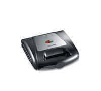 SEVERIN Sandwich Toaster Con Piastre Per Grill, Piastre Per Sandwich Toaster E Piastre Per Waffle, Potenza 1.000W, SA 2968