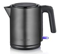 Severin 9342 Bollitore Nero, Acciaio