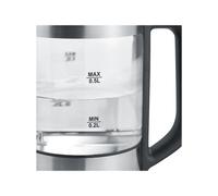 SEVERIN Mini bollitore digitale in vetro WK 3458 argento