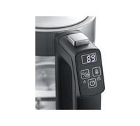 SEVERIN Mini bollitore digitale in vetro WK 3458 argento