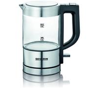 SEVERIN Mini bollitore elettrico in vetro WK 3472 argento