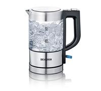 SEVERIN Mini bollitore elettrico in vetro WK 3472 argento