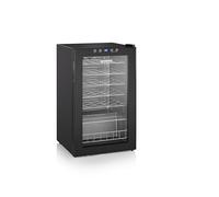 SEVERIN WKS 8908 - Frigorifero per vino da 95 l, capacità max. 33 bottiglie da 0,75 l, con display LED e touch, temperatura regolabile da 5 a 18 °C, solo 43 dB, EEK G, nero, WKS 8908