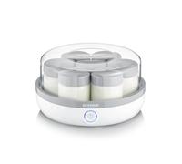 SEVERIN Yogurtiera Professionale 13W 7 Vasetti 150ml Coperchio Trasparente BPA