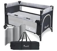 severno lettini per bambini, lettini da viaggio, lettino da viaggio per bebè, lettino pieghevole, box per neonati e bambini dalla nascita fino a 15 kg, compatto e pieghevole, Overnight, 120x60 cm