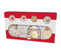 Sevi: Set Decorazioni Natalizie Bianche (3 pz.) - AA.VV.