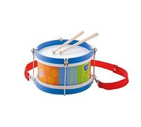 SEVI Tamburo | Trudi by Strumenti Giocattolo Bambini. Gioco Bimbo Musicale per Imparare a Suonare | 22x16x22cm | Strumenti Musicali in Legno | Modello 82013