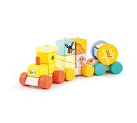 SEVI Trenino Bing (14 pz) | Trudi by Giochi in Legno Trenino vagone Bing. Regalo di Natale e Compleanno per Bambini | 34x11x9cm | Collezione Bing | Modello TUE63000