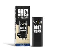 SEVICH Penna per coprire i capelli grigi, copertura per ritocchi per coprire le linee sottili, impermeabile e a prova di sudore, design a pettine a quattro denti, da portare in giro, 8 ml (nero)