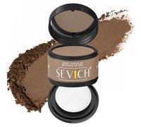 Sevich Polvere per capelli da uomo e da donna, correttore per capelli impermeabile, per infoltire i capelli, radici per capelli diradanti, 4 g, marrone chiaro