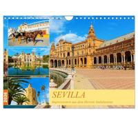 Sevilla - Impressionen aus dem Herzen Andalusiens (Wandkalender 2026 DIN A4 quer), CALVENDO Monatskalender: Eine fotografische Reise durch Sevilla